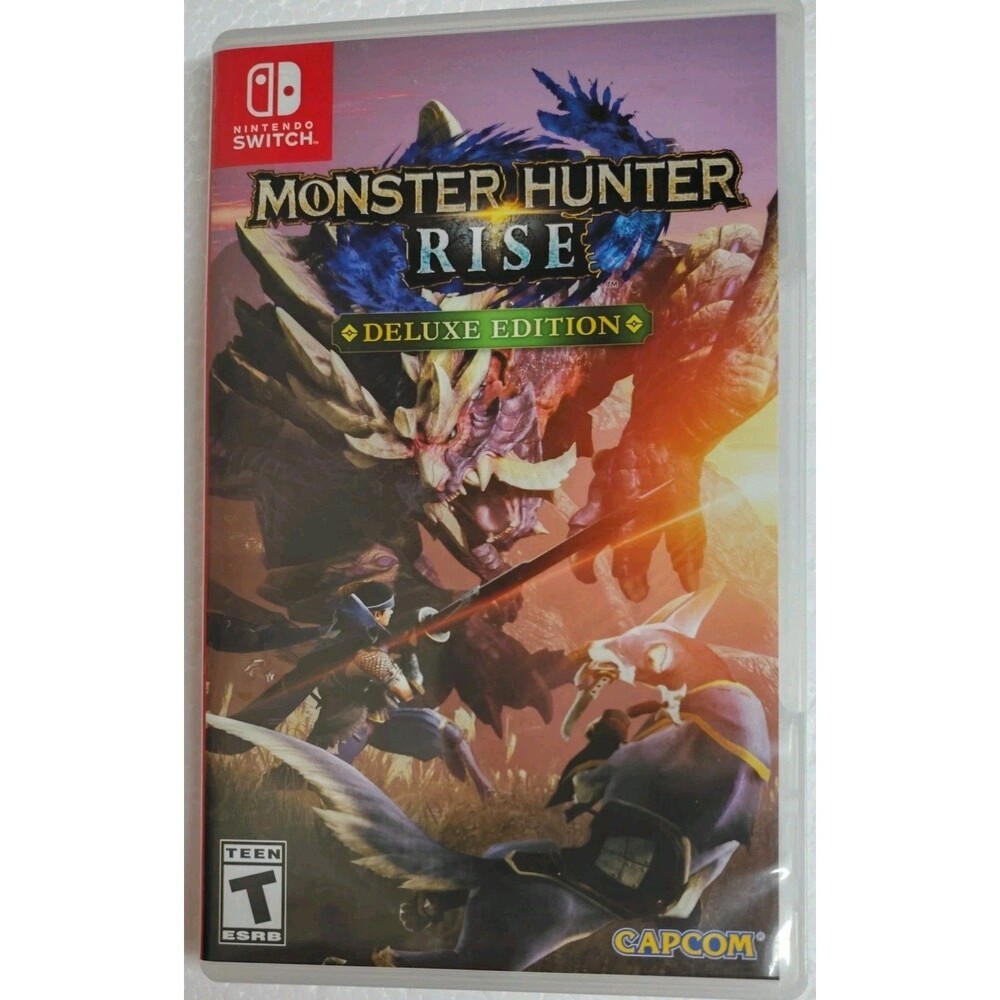 Monster Hunter Risee Deluxe Edition, Nintendo switch game, Complete, Pre Owned
